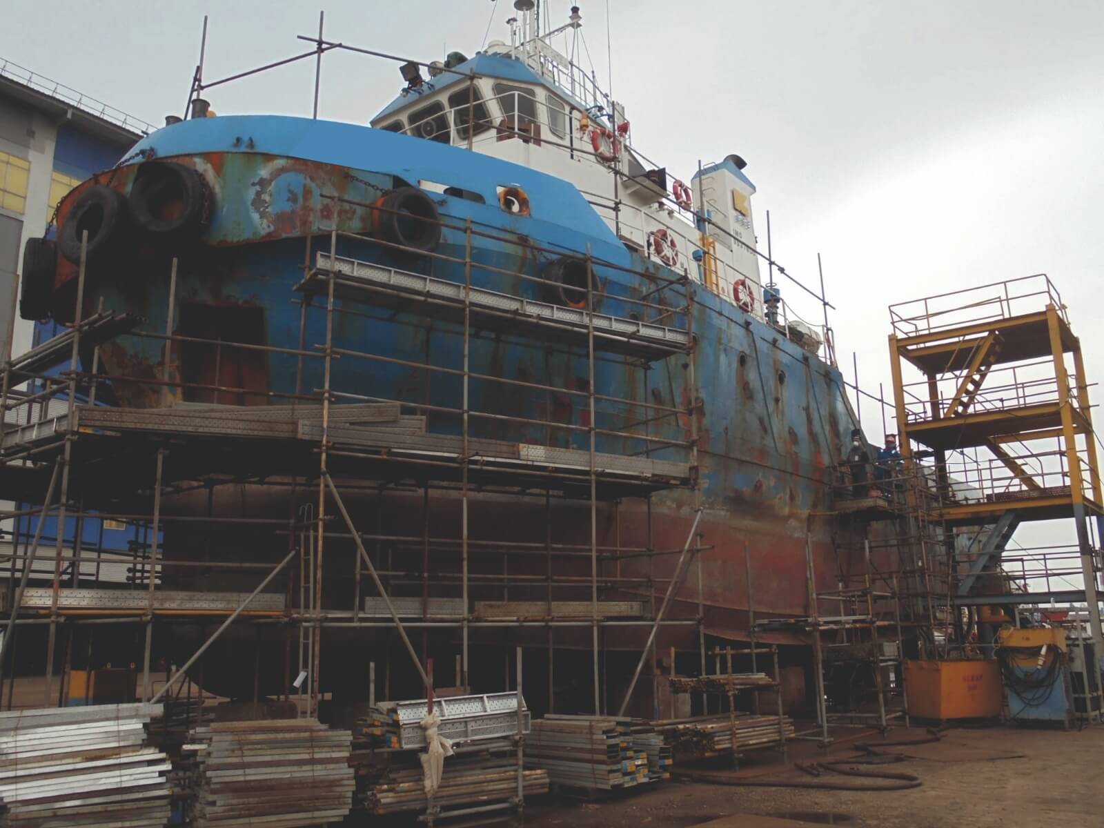 Before Marine Paints