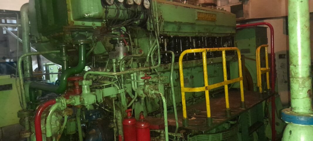 Daihatsu 6DL19 Diesel Generator Set