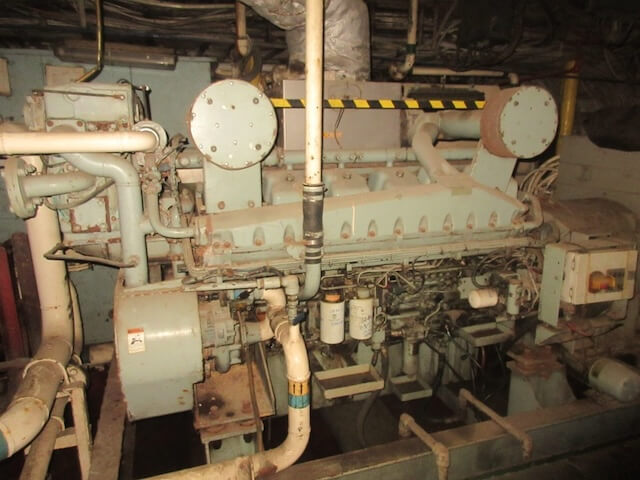 Mitsubishi S12A2-MPTAW4 Diesel Generator Set