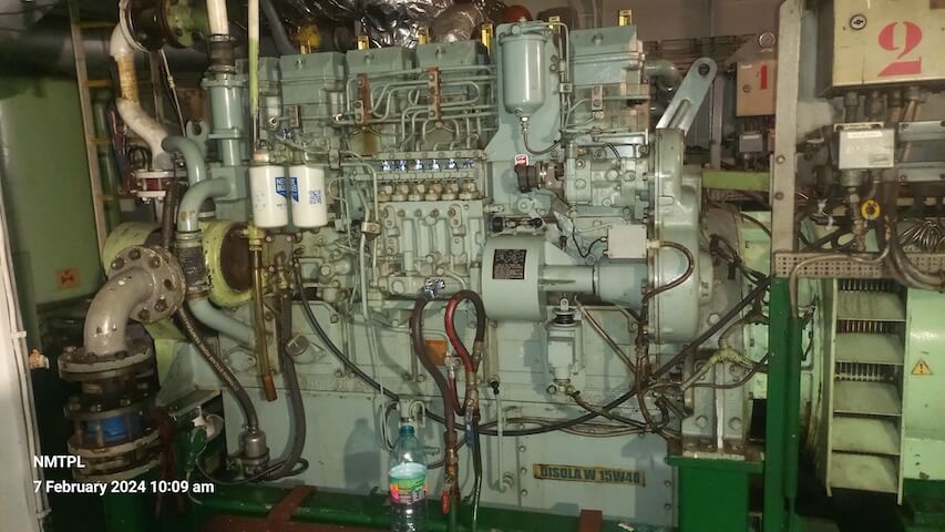 Mitsubishi S6R-MPTA Diesel Generator Set