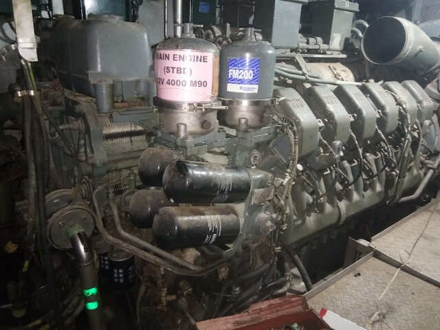 MTU 12V4000 M90 Marine Engines