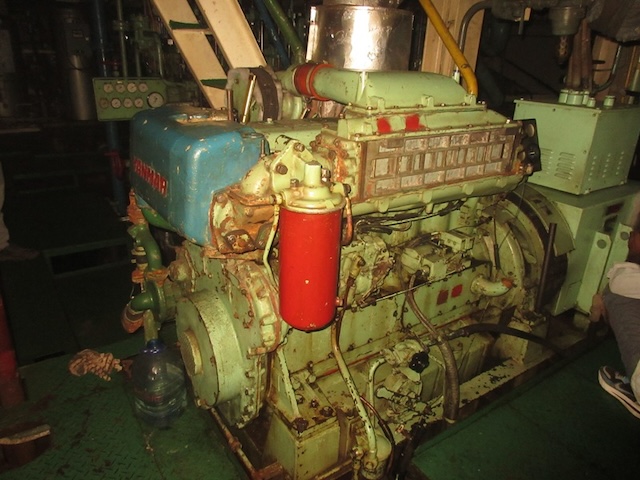 Yanmar 6HAL-DTN Diesel Generator Set