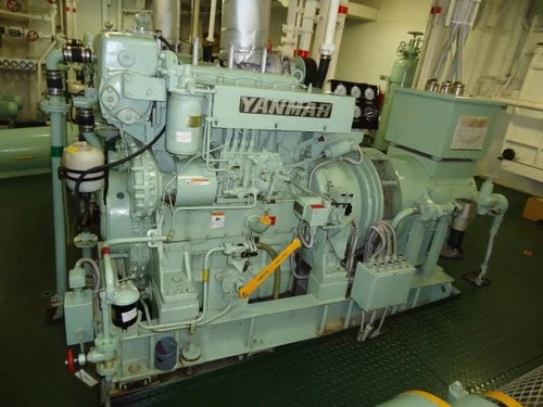 Yanmar 6MAL-HT Diesel Generator Set
