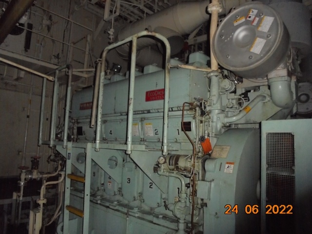 Yanmar 6N21AL-EV Diesel Generator Set